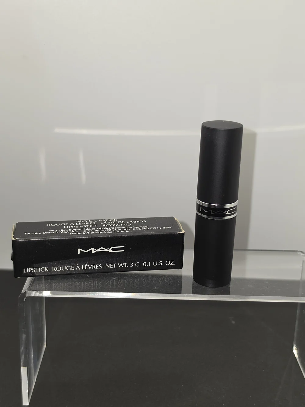 VINTAGE 1990s MAC FLAT TOP BULLET LIPSTICK- 